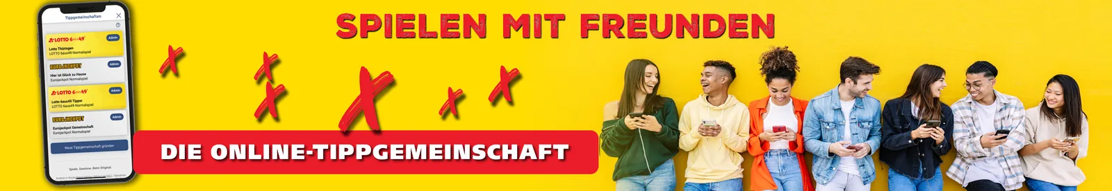 Spielen mit Freunden im 6aus45 Casino